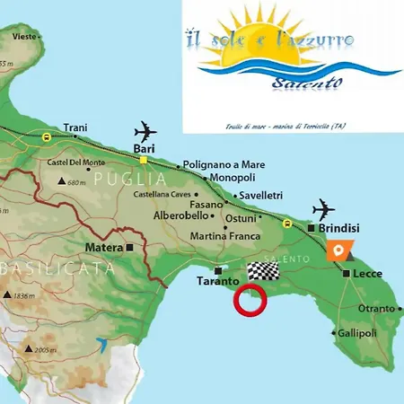 펜션 Il Sole E L'azzurro *